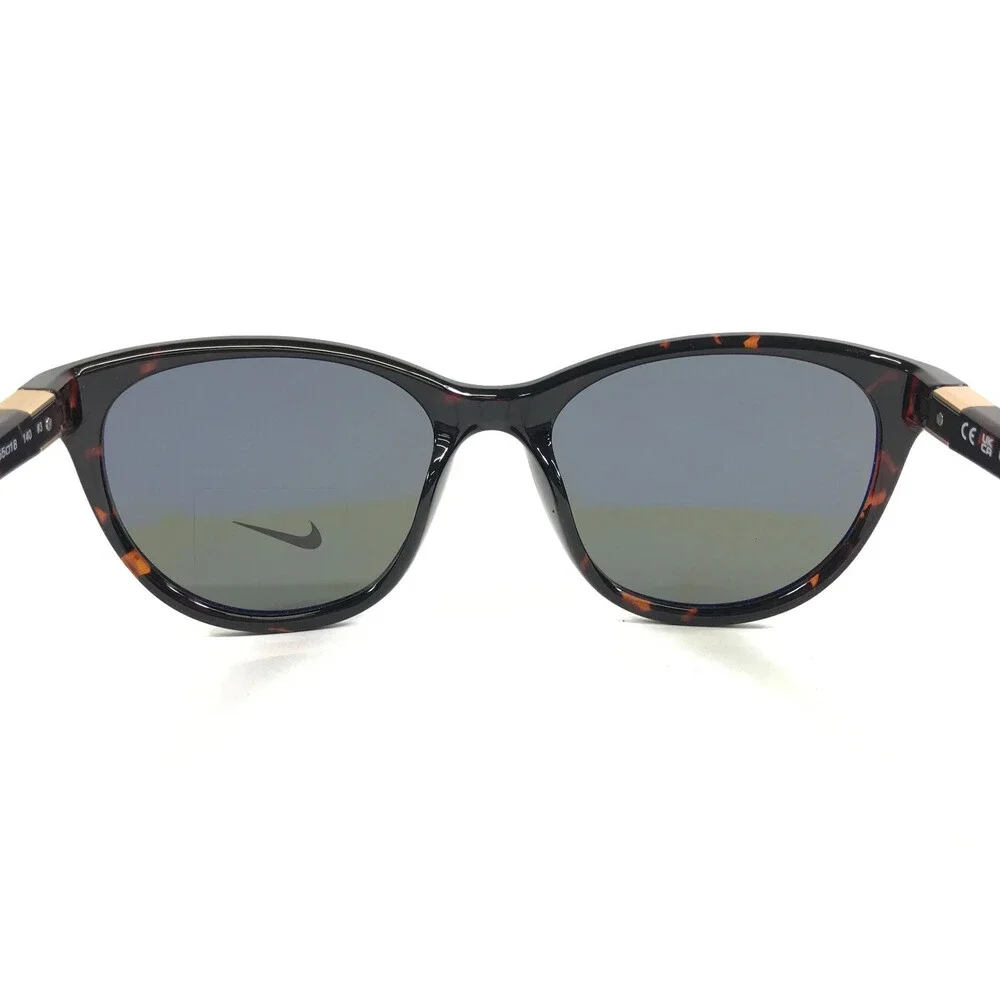 Nike Sunglasses City Hero EV24006 298 Tortoise Cat Eye Frames with Green Lenses